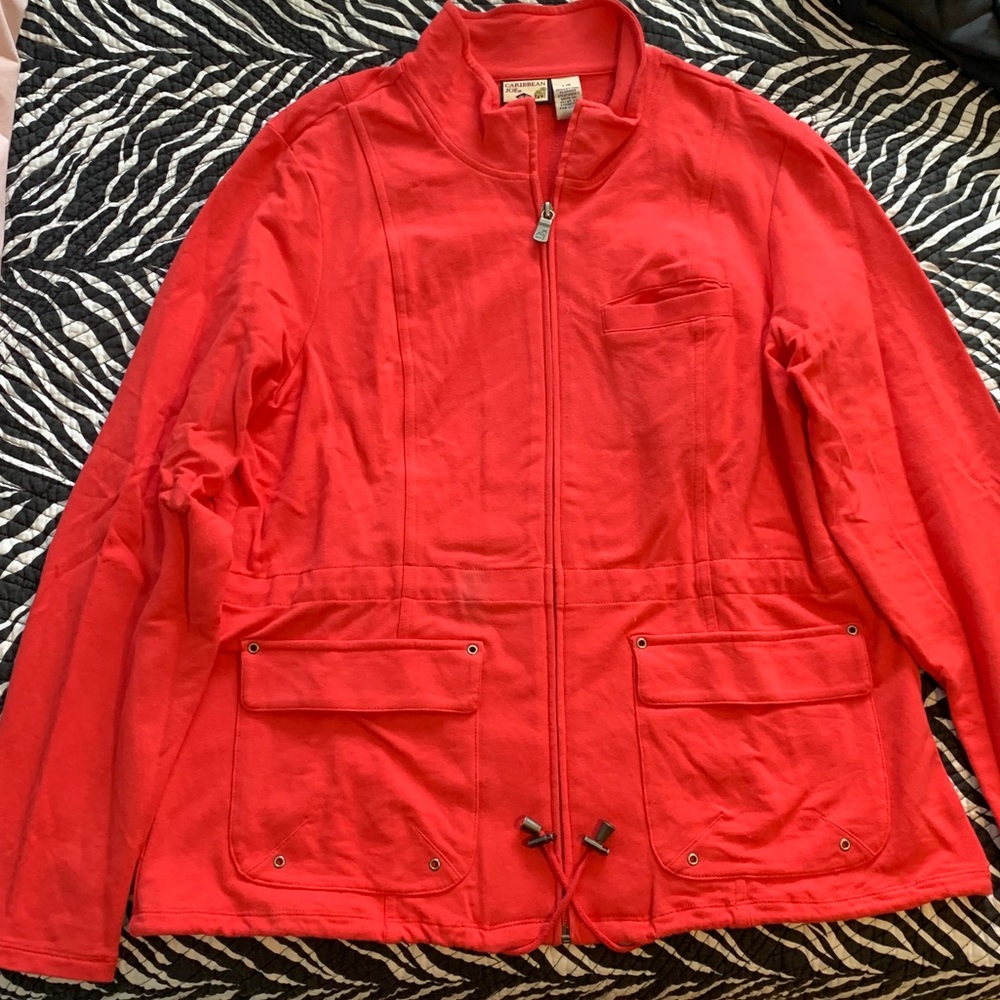 Comfy Caribbean Joe Zip Up